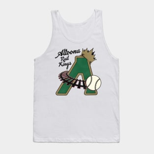 Defunct Altoona Rail Kings Baseball Team Tank Top